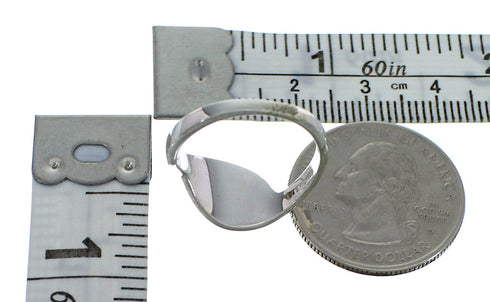 Southwest Sterling Silver Lapis Opal Inlay Ring Size 5-1/4 RX92330